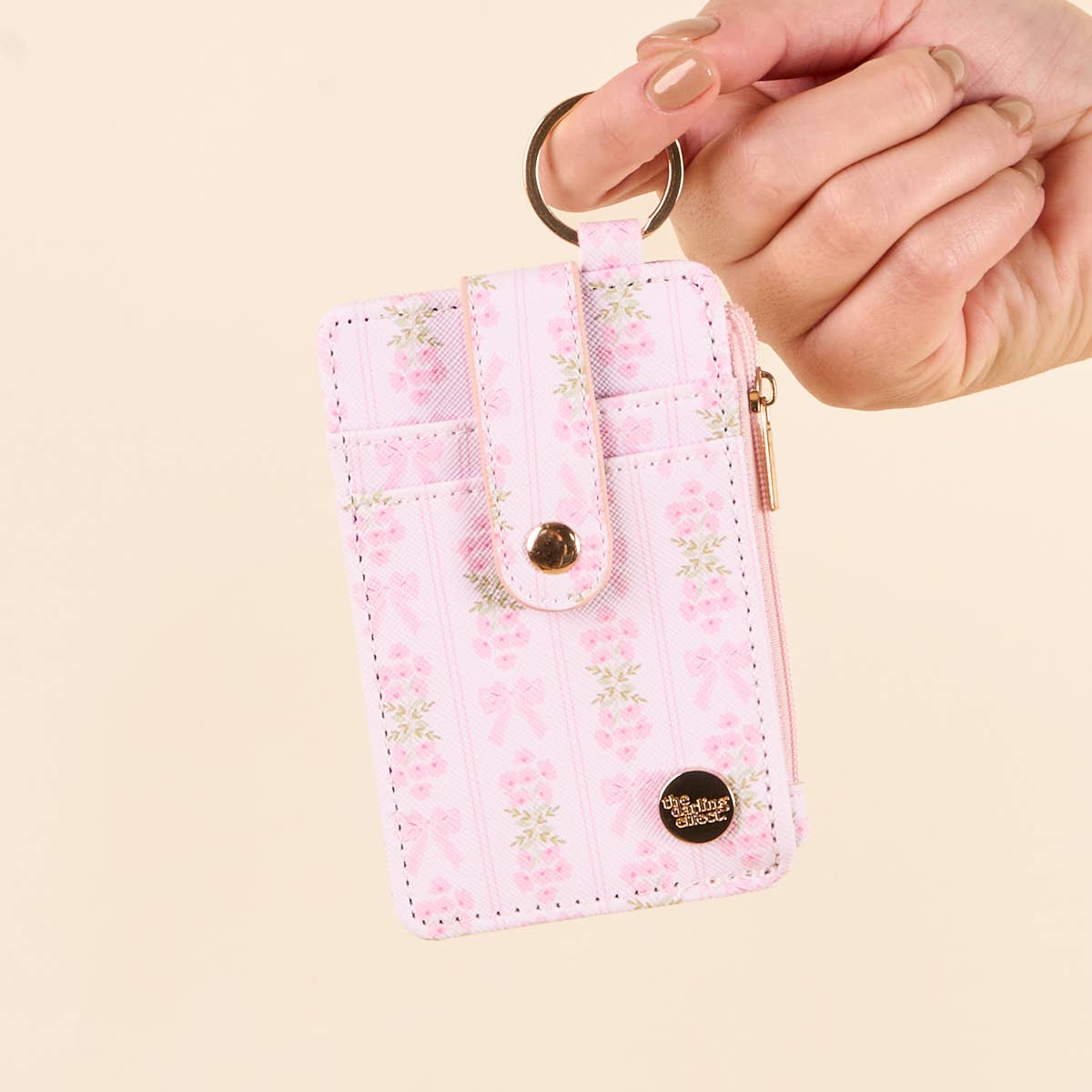 Keychain Wallet–Oh So Fancy Pink