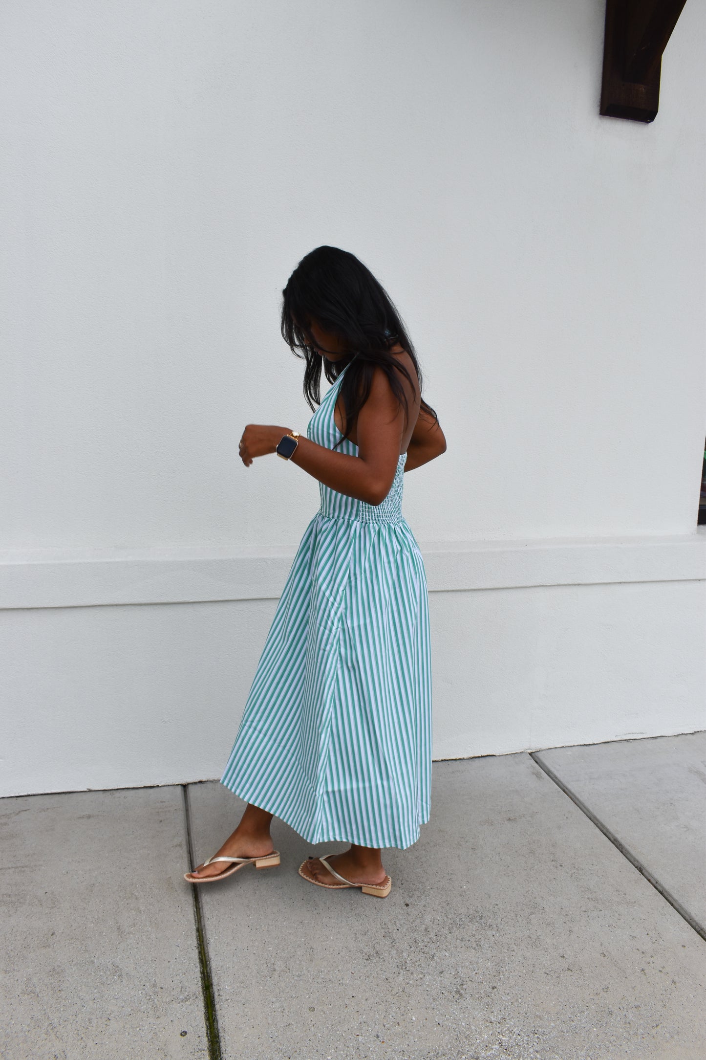 Sutton Halter Midi Dress