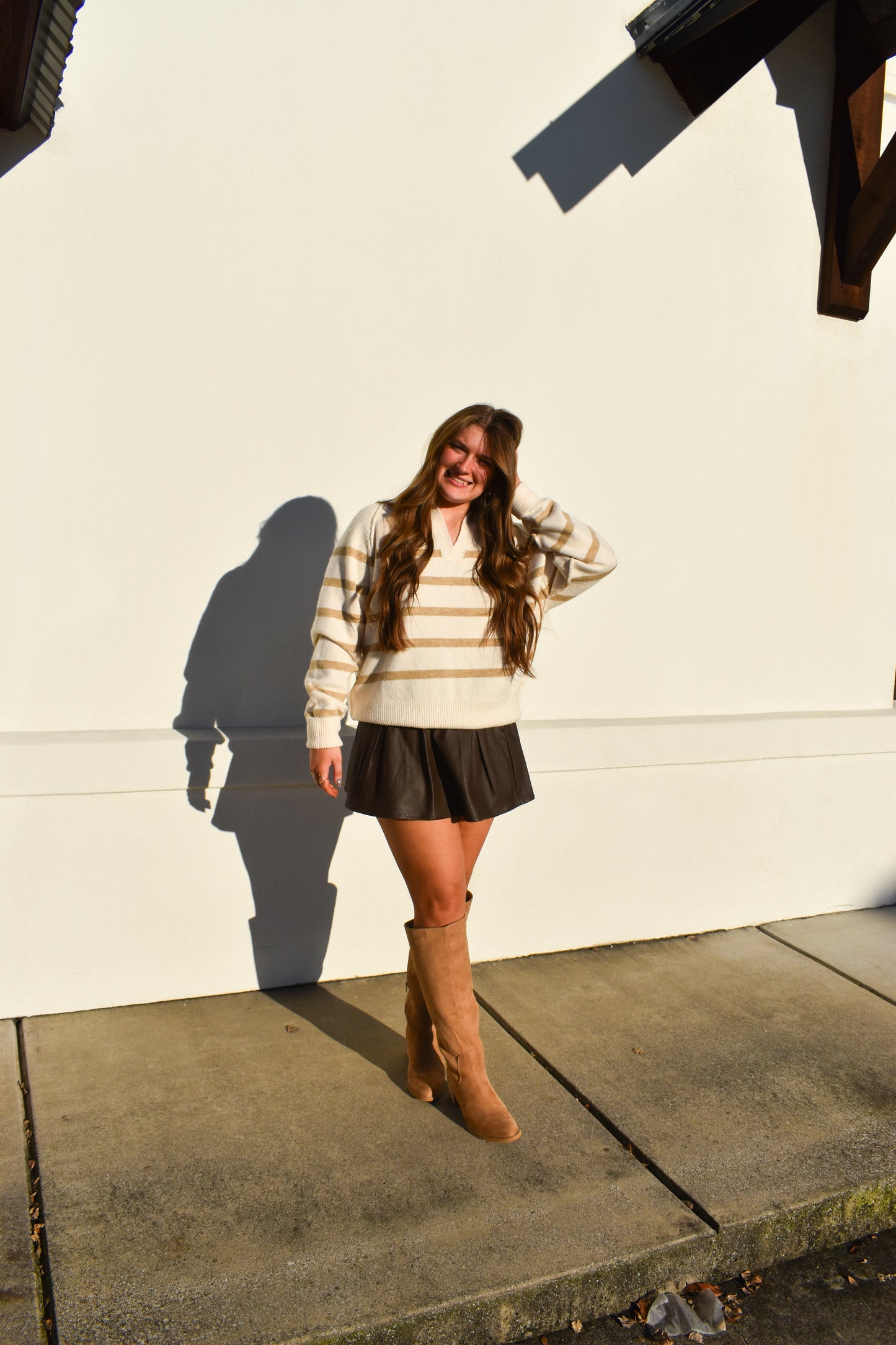 Cozy Classic Stripe Sweater