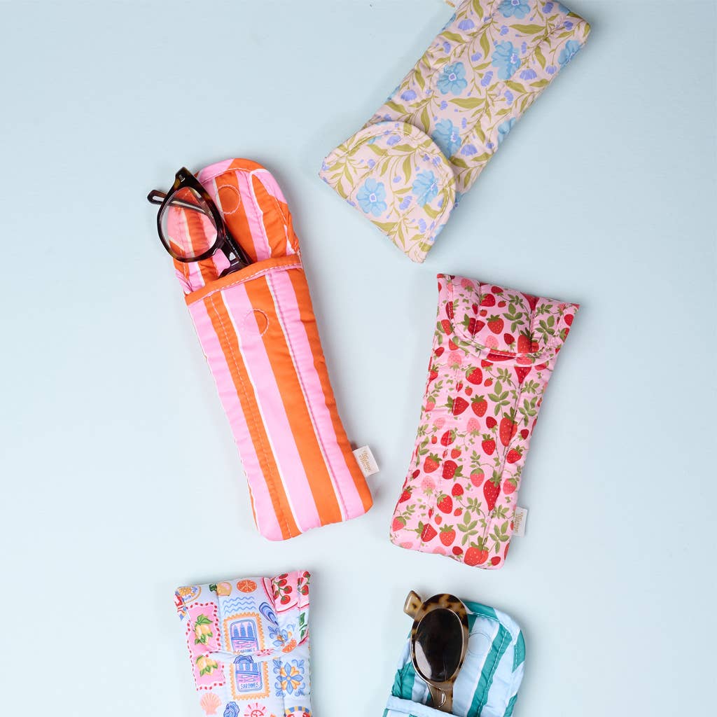 Puffy Sunglasses Case–Oh So Fancy Pink