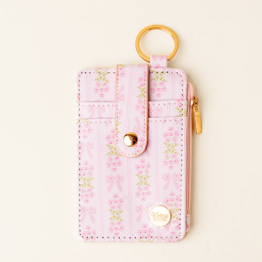 Keychain Wallet: Oh So Fancy Pink