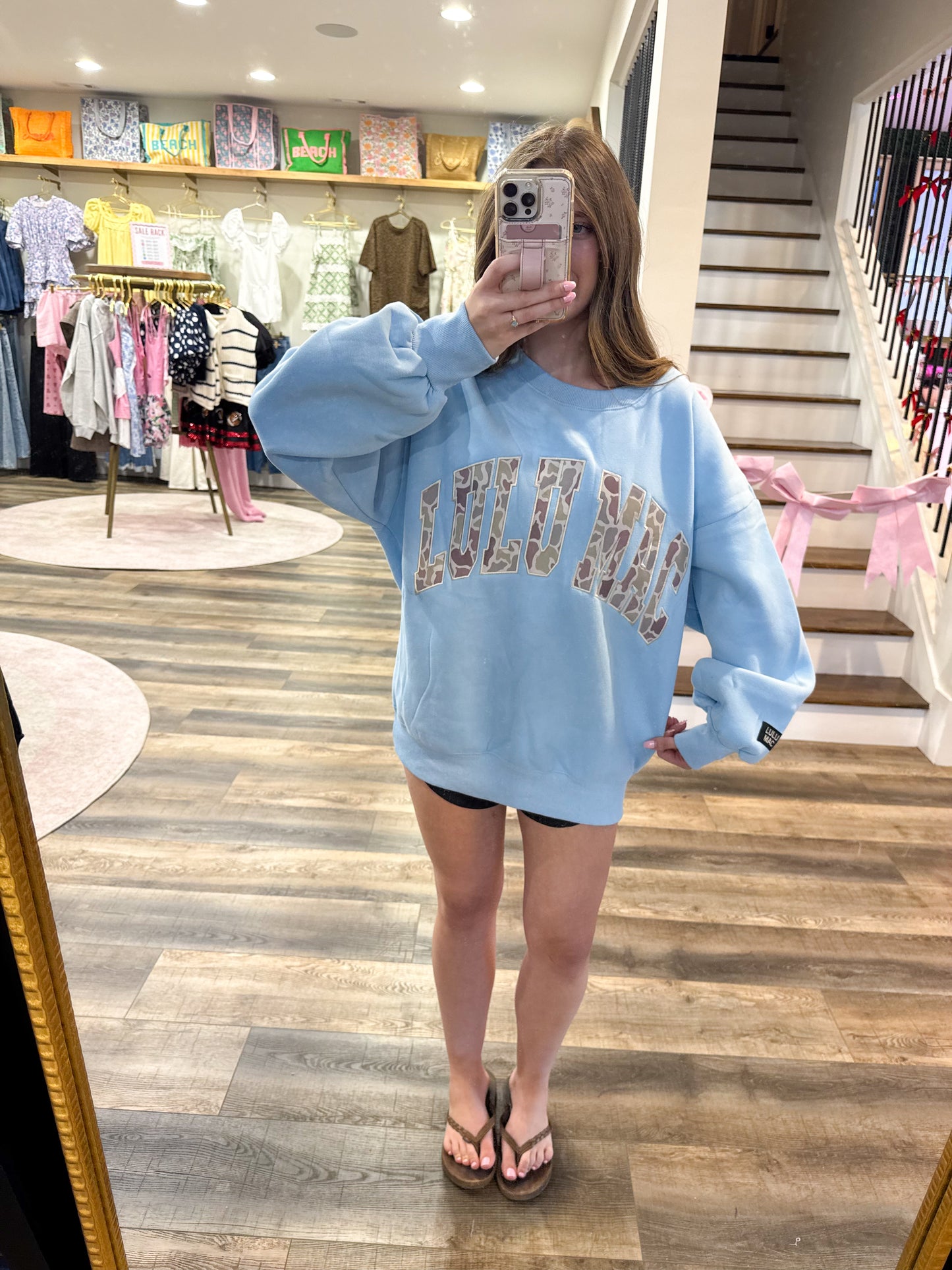 Lulu Mac Camo: Light Blue