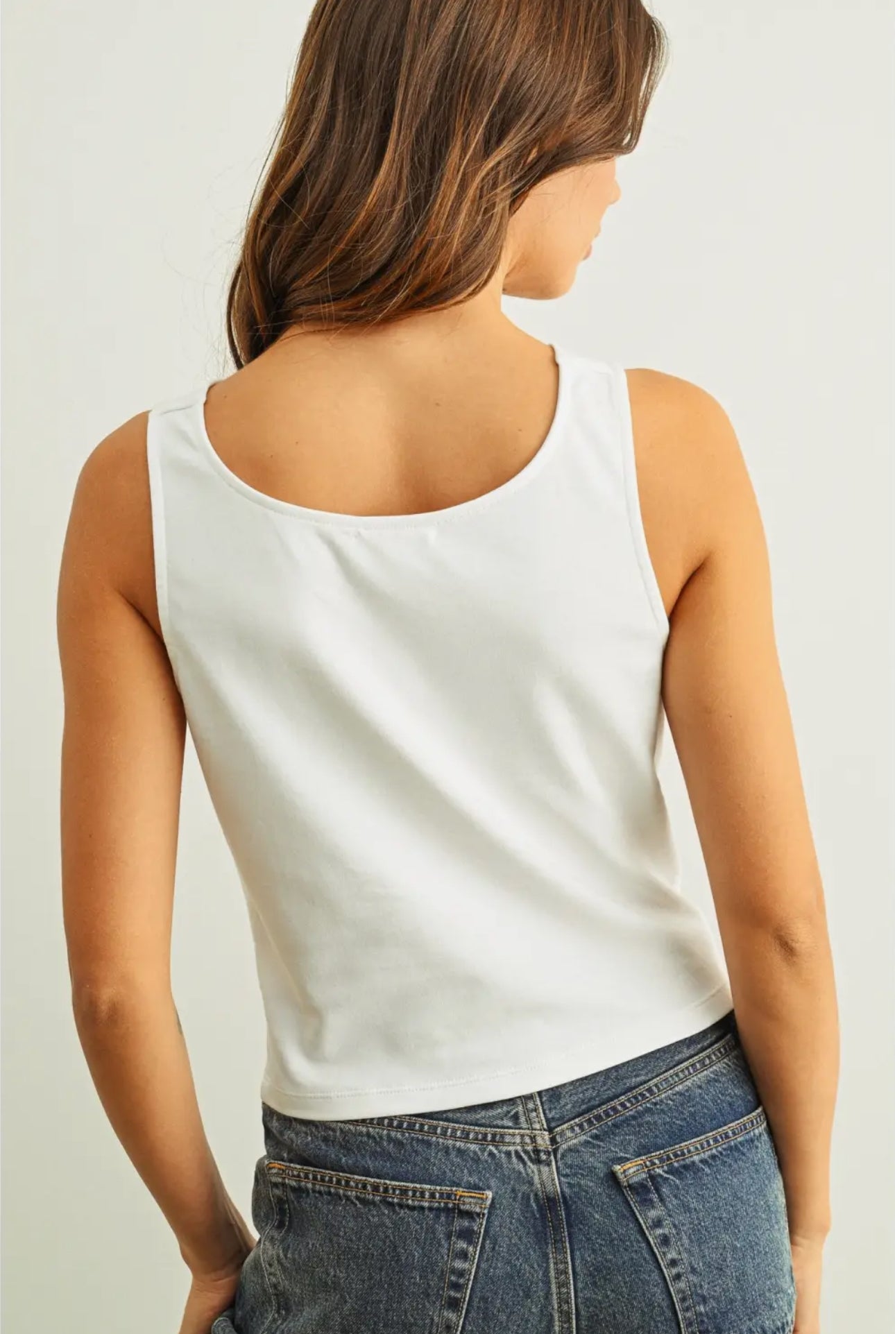 Cowl Back Detail Top