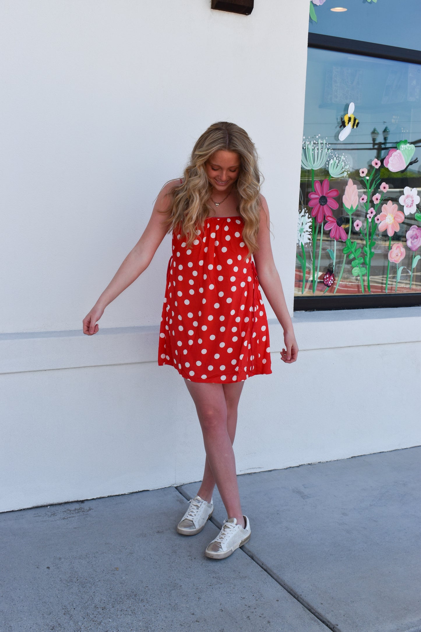 Dot Cami Mini Dress