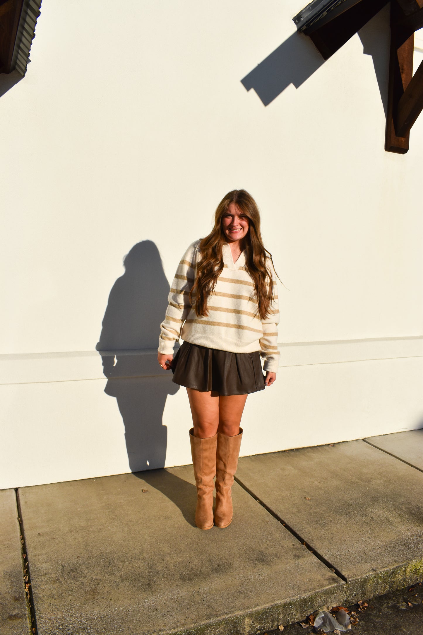 Cozy Classic Stripe Sweater