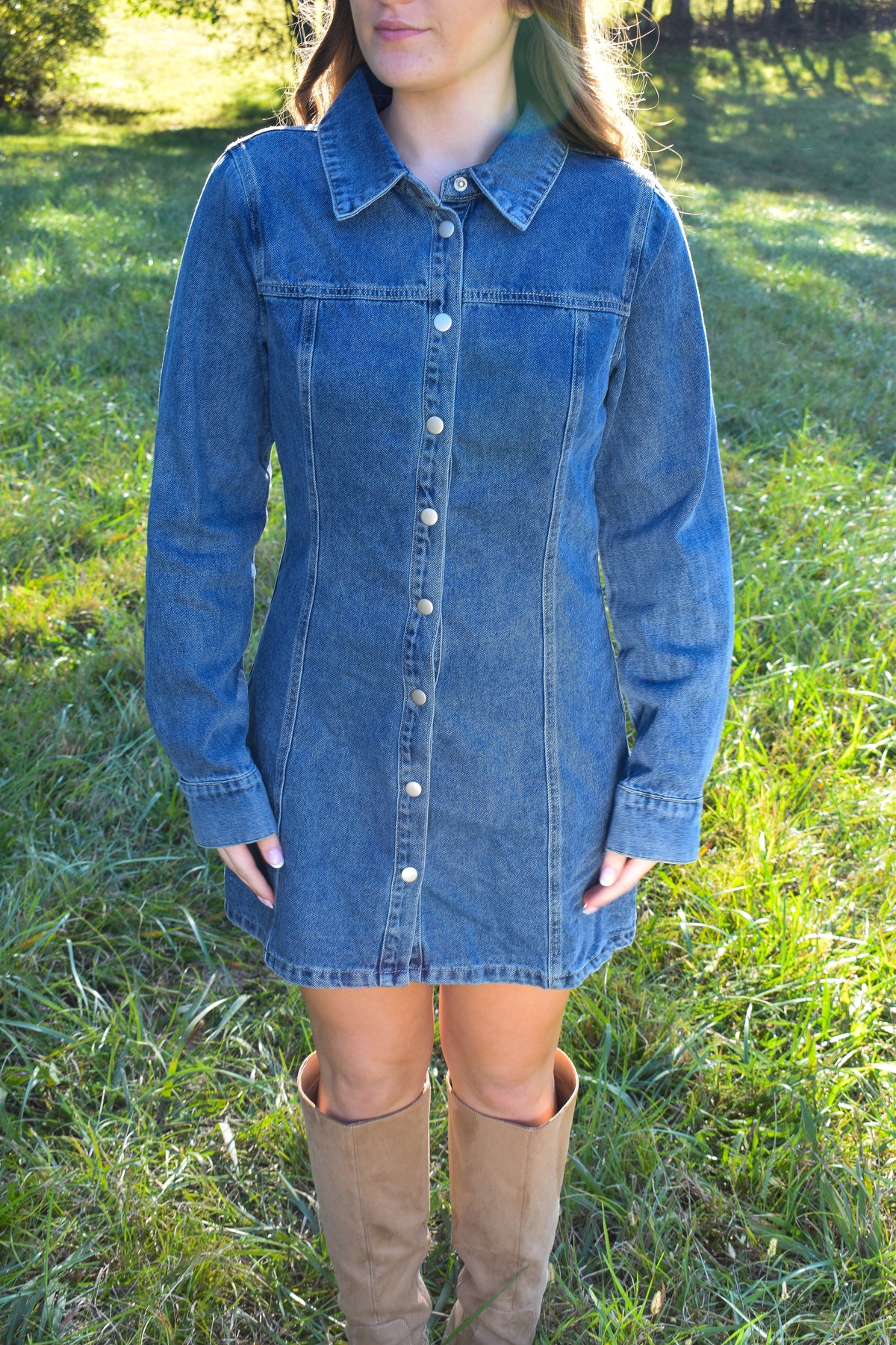 Delilah Denim Dress