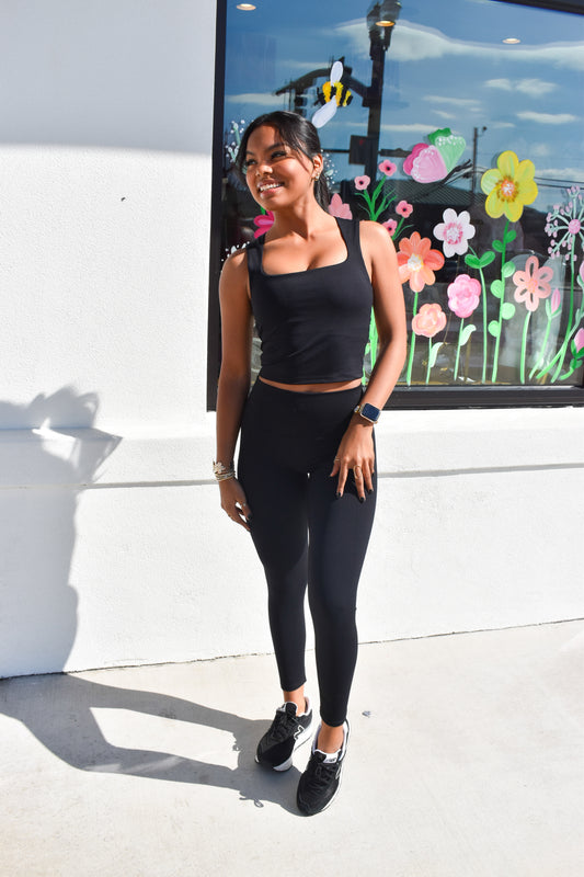 Wide Strap Fitted Tank