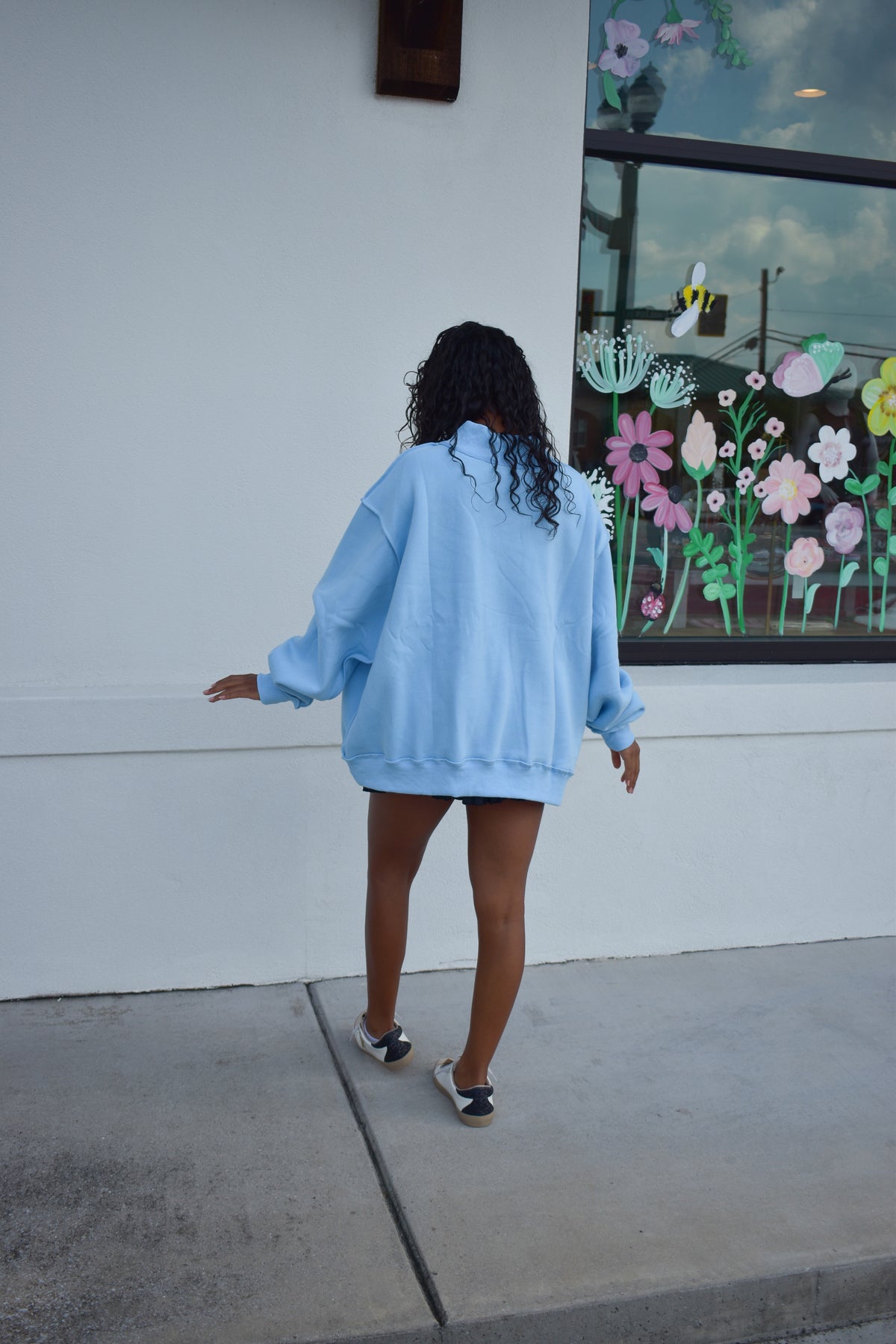PSALMS 46:5 Double-Embroidered MockNeck