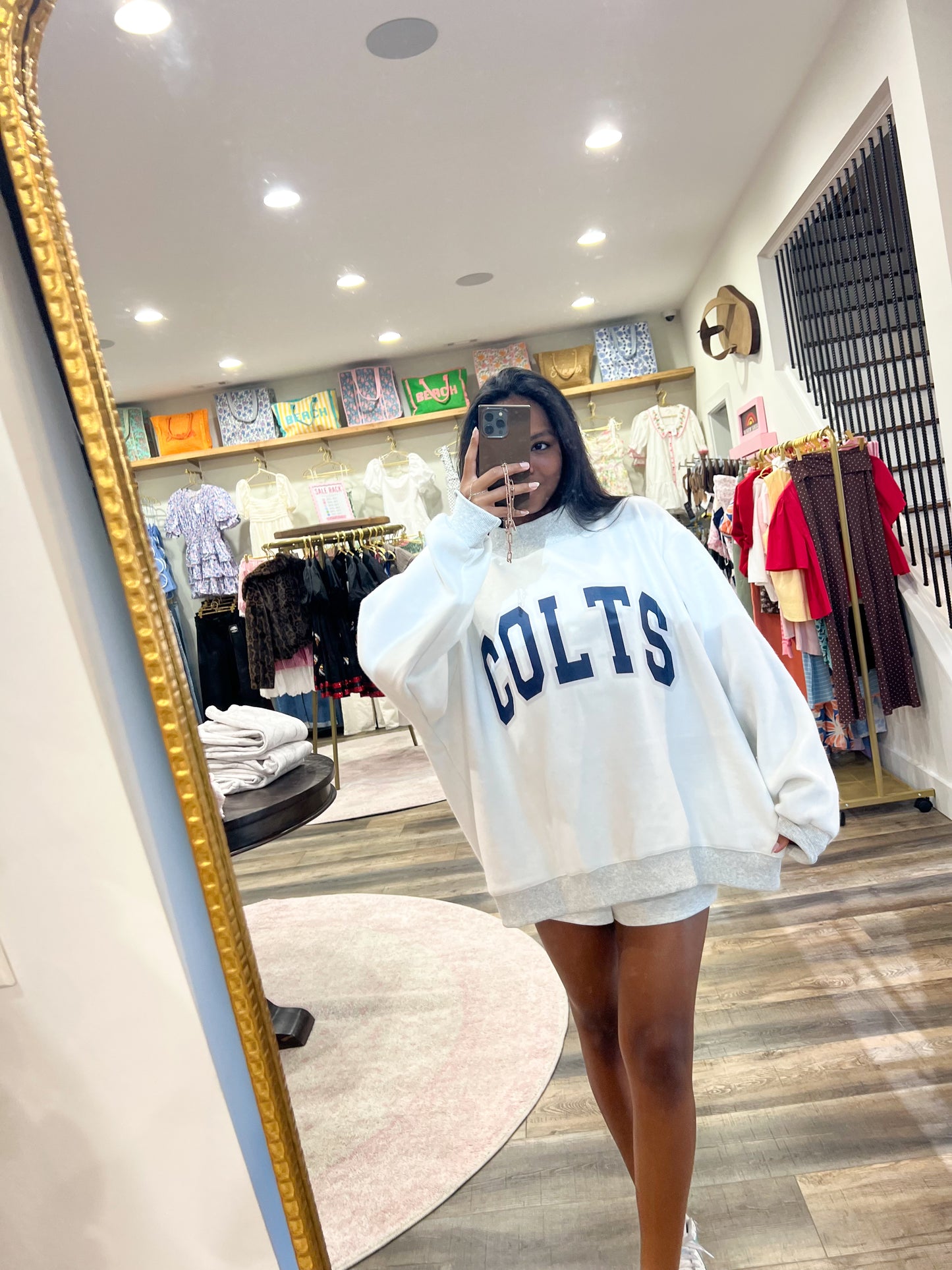 *PREORDER "Coahulla" & "Colts" Reversible Mockneck