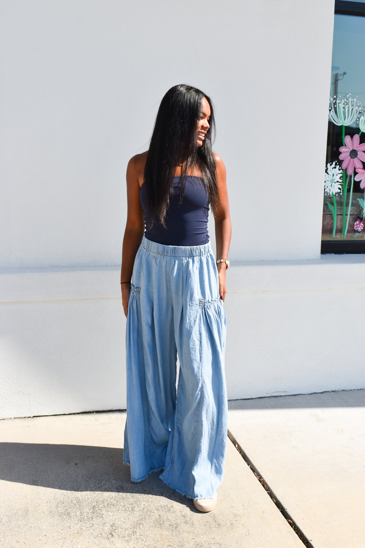 Daisy Flowy Pants
