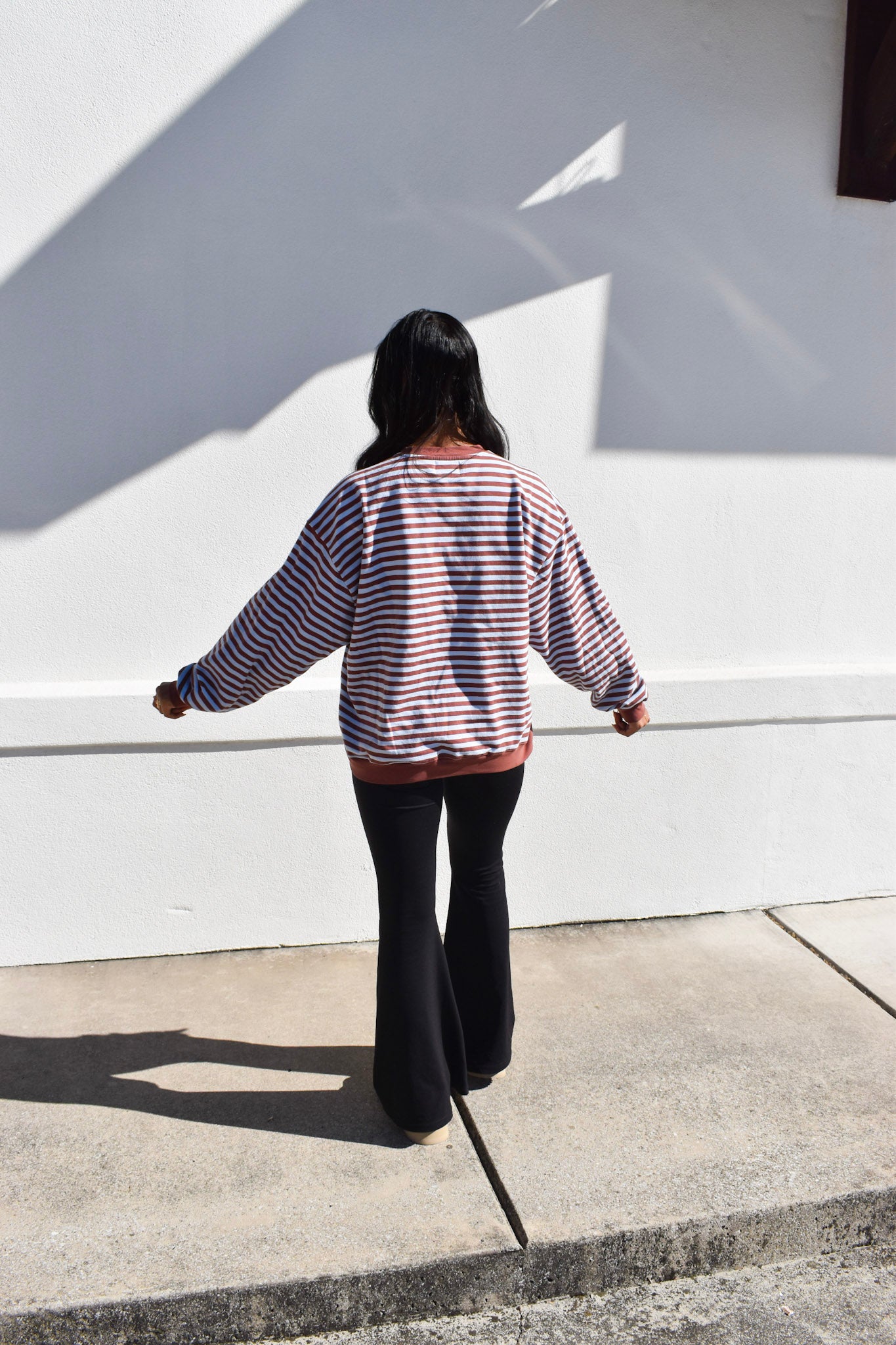 Billie Stripe Sweatshirt