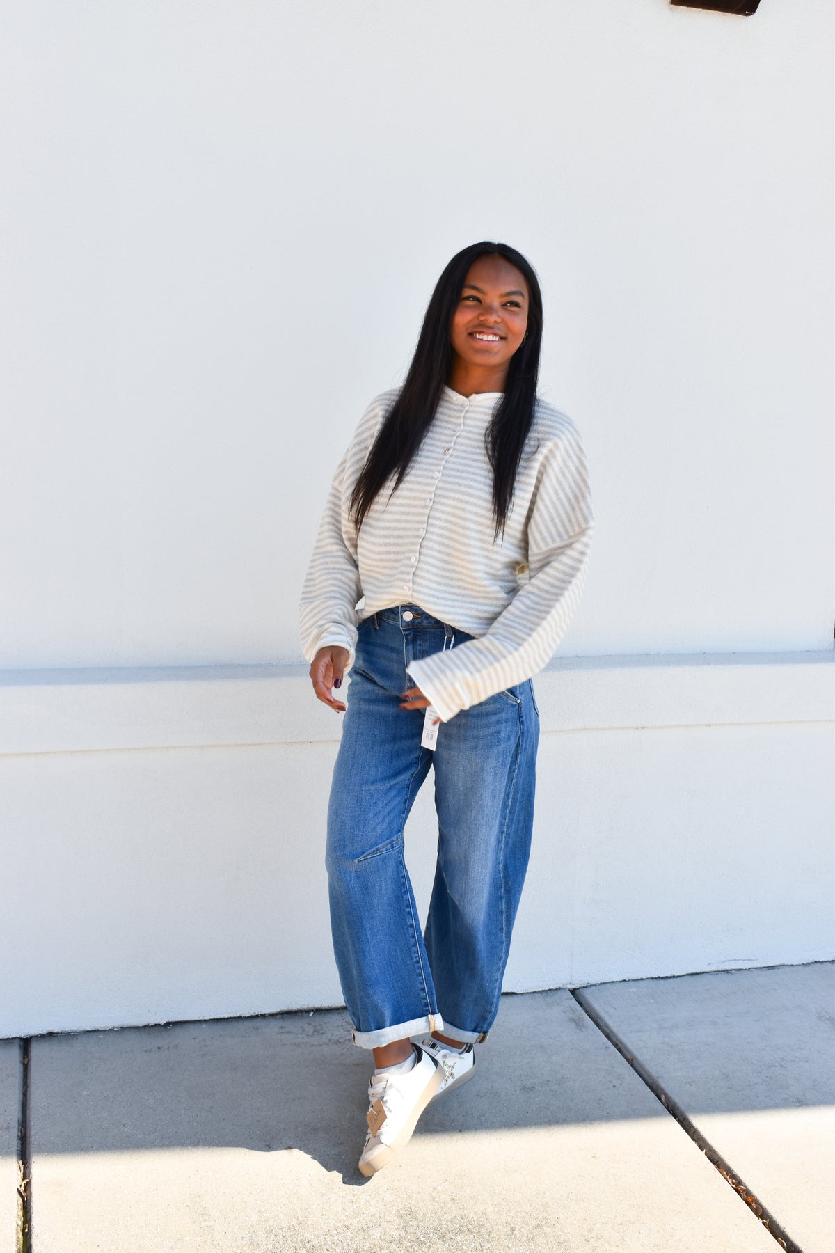 Piper Stripe Cardigan