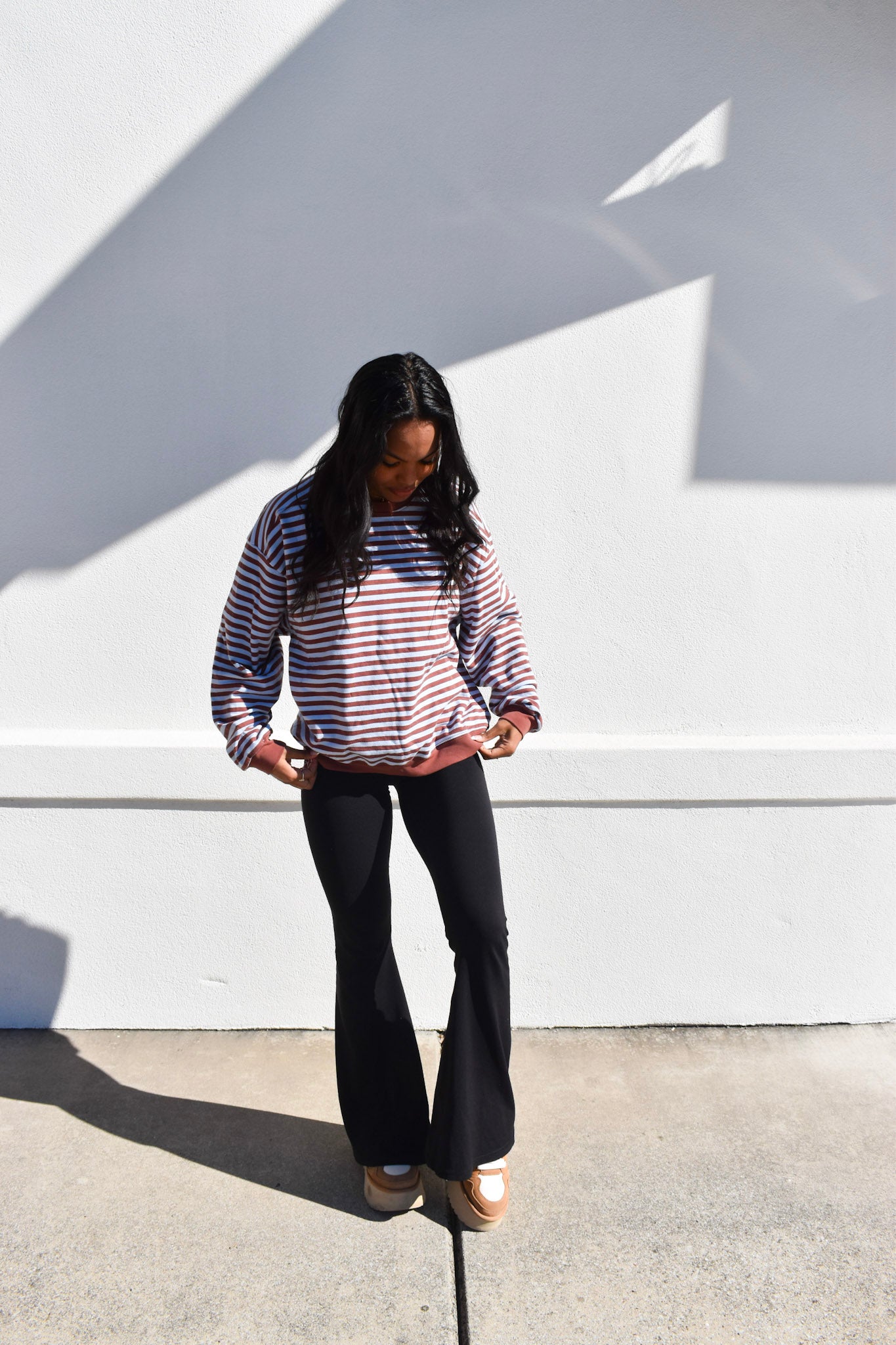 Billie Stripe Sweatshirt