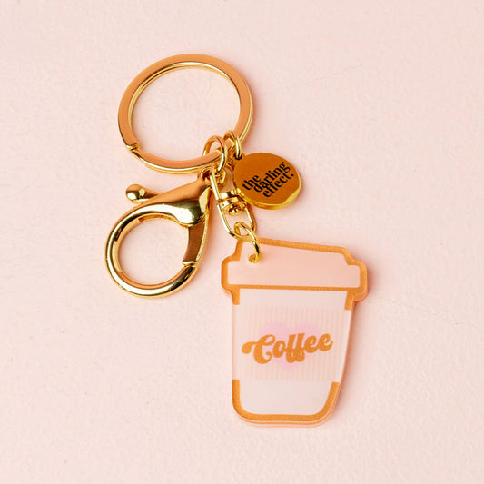 Acrylic Keychain: Coffee Cup
