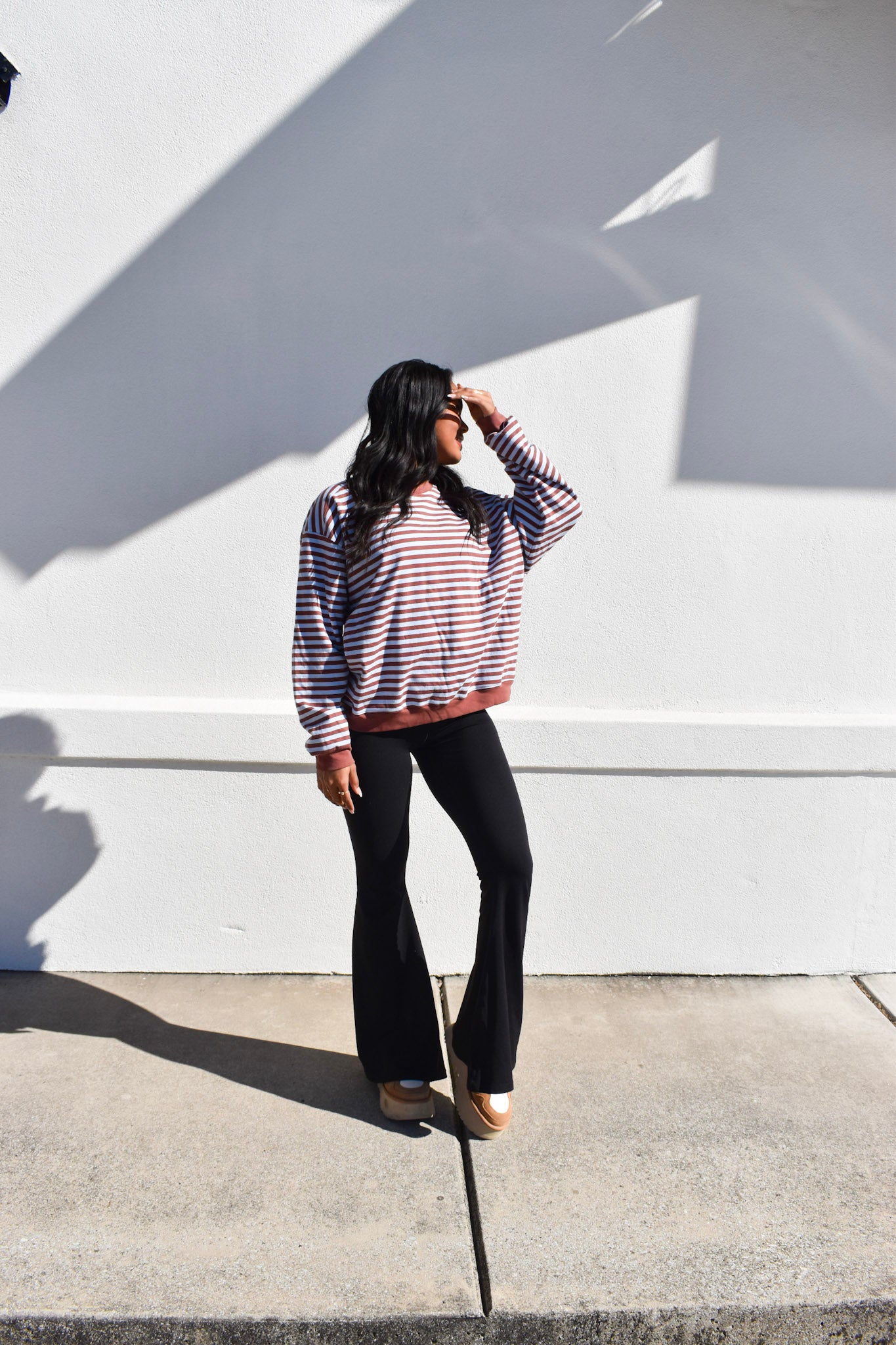 Billie Stripe Sweatshirt