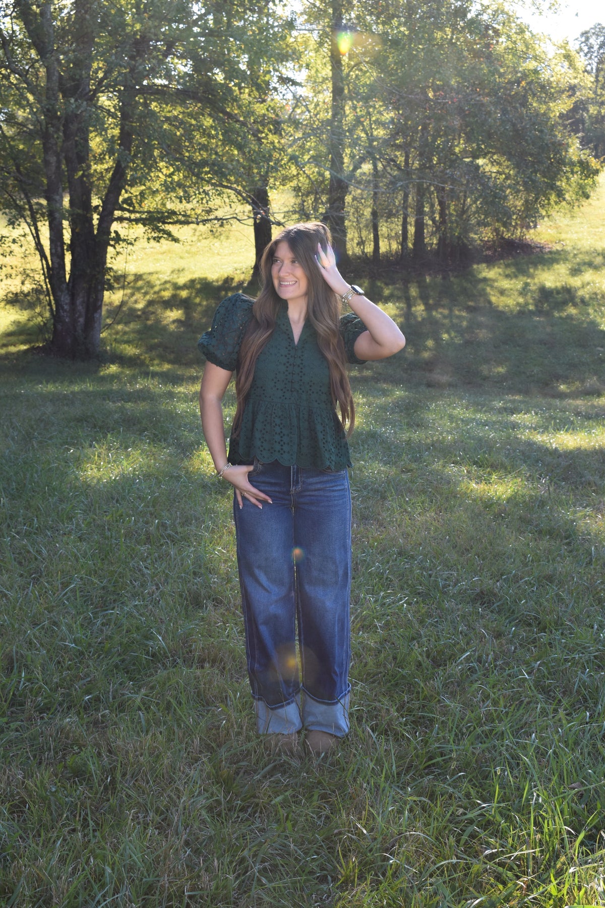 The Eden Green Top
