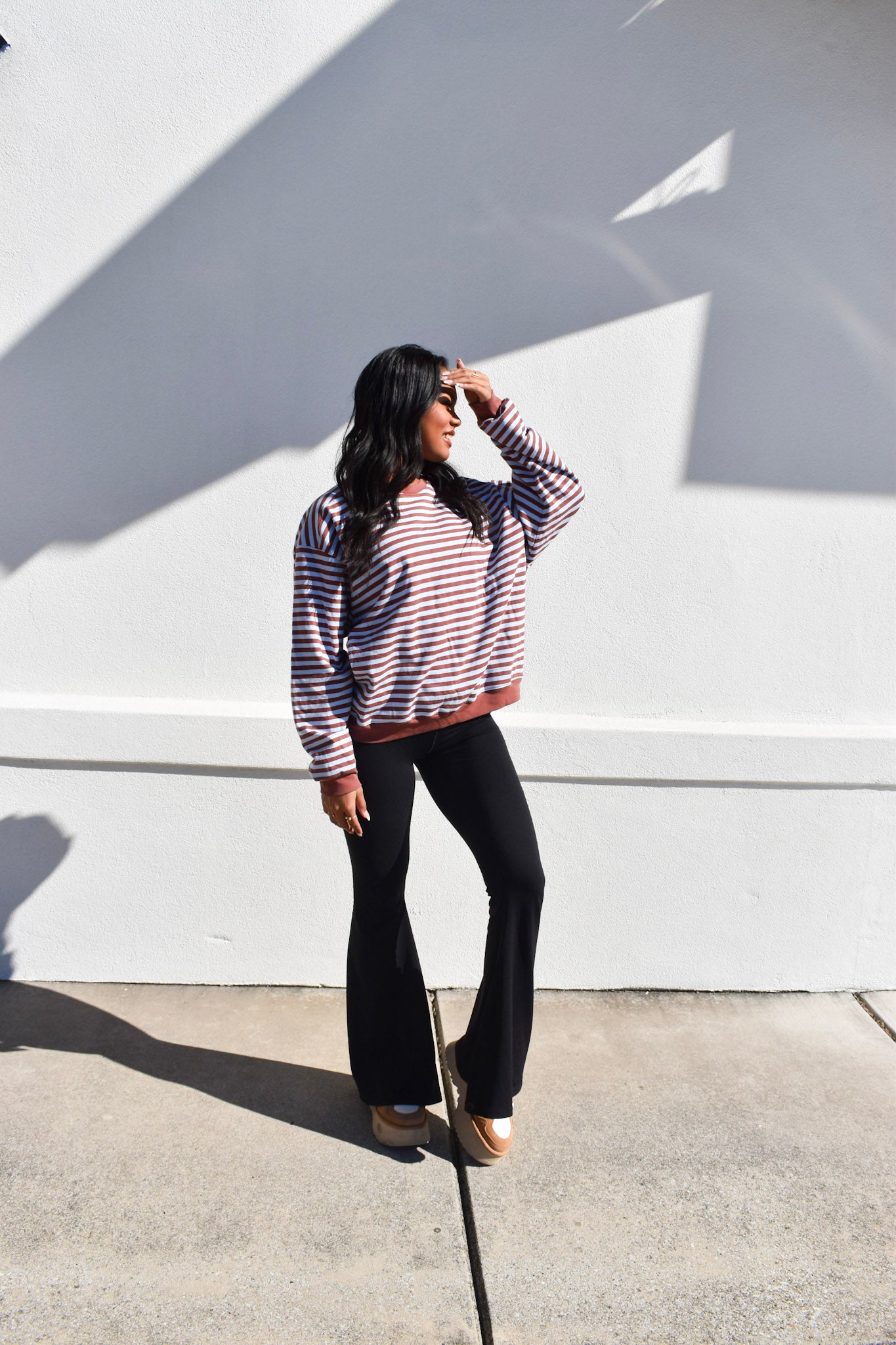 Billie Stripe Sweatshirt