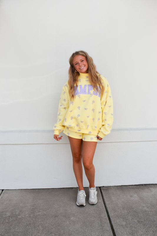 Buttercup Bliss Mockneck Sweatshirt