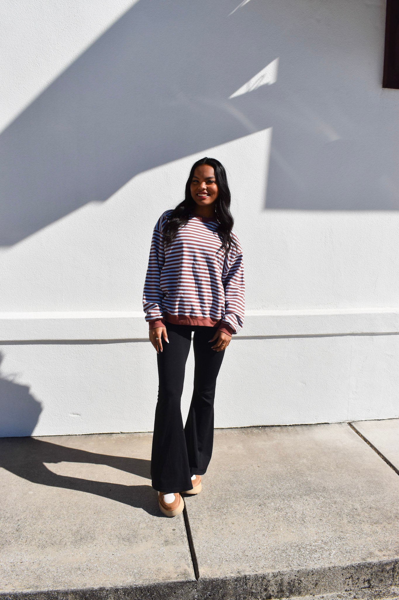 Billie Stripe Sweatshirt