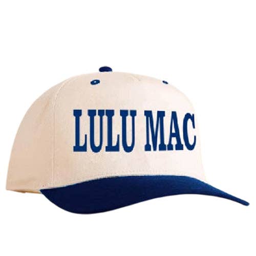 Lulu Mac Cap: Royal Blue