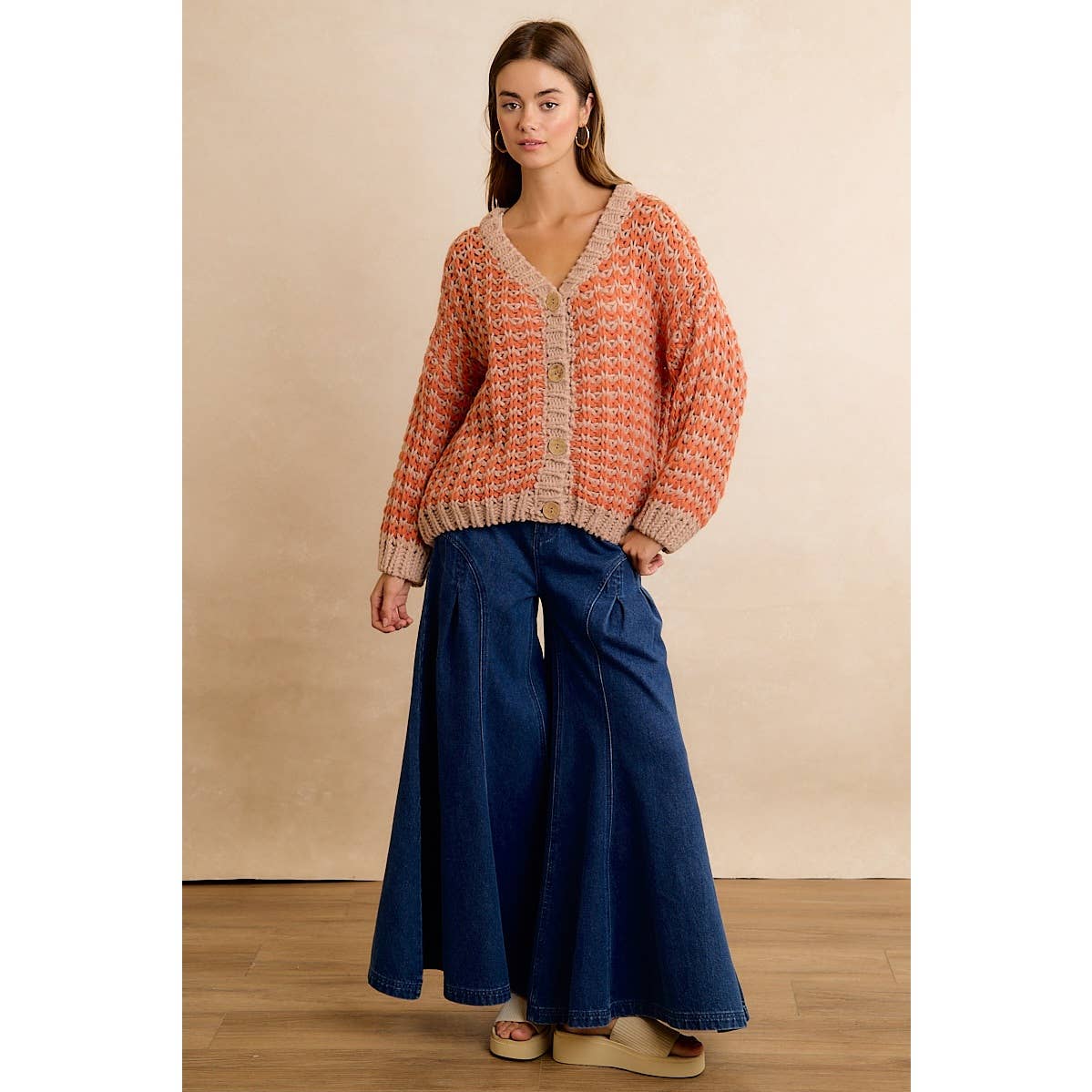 Thanksgiving Harvest Chunky Cardigan