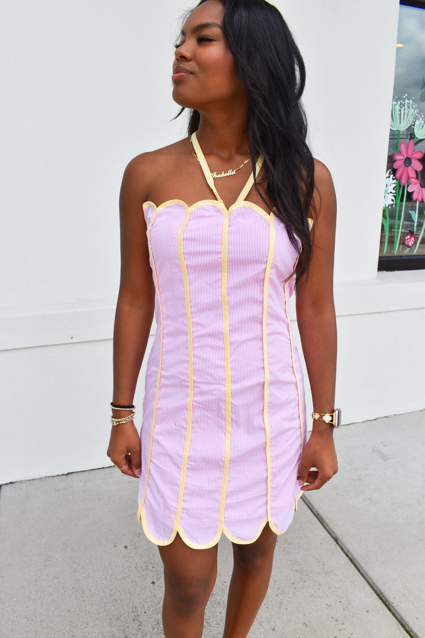 Pink Lemonade Mini Dress