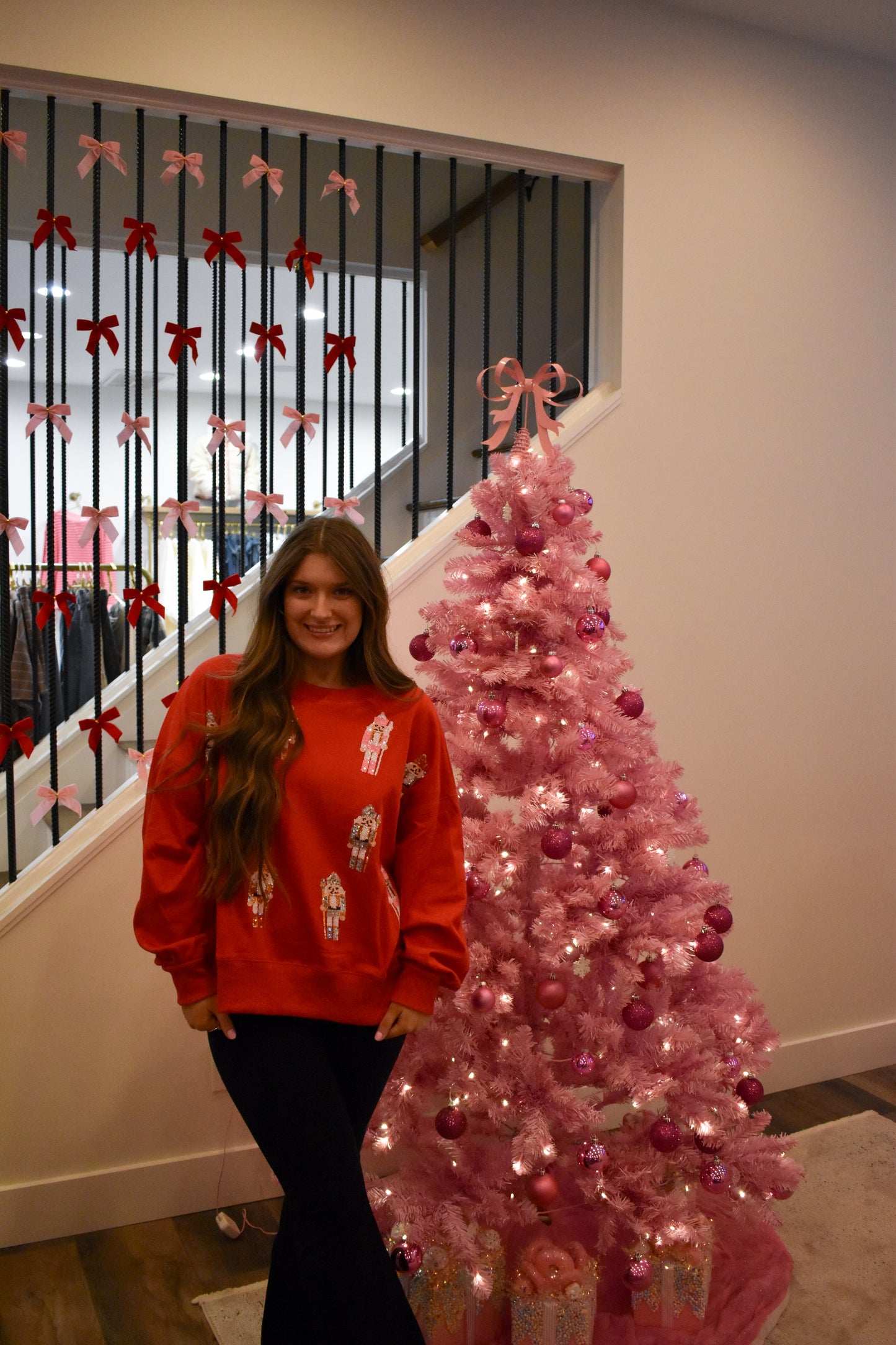 Christmas Nutcracker Oversized Sweatshirt