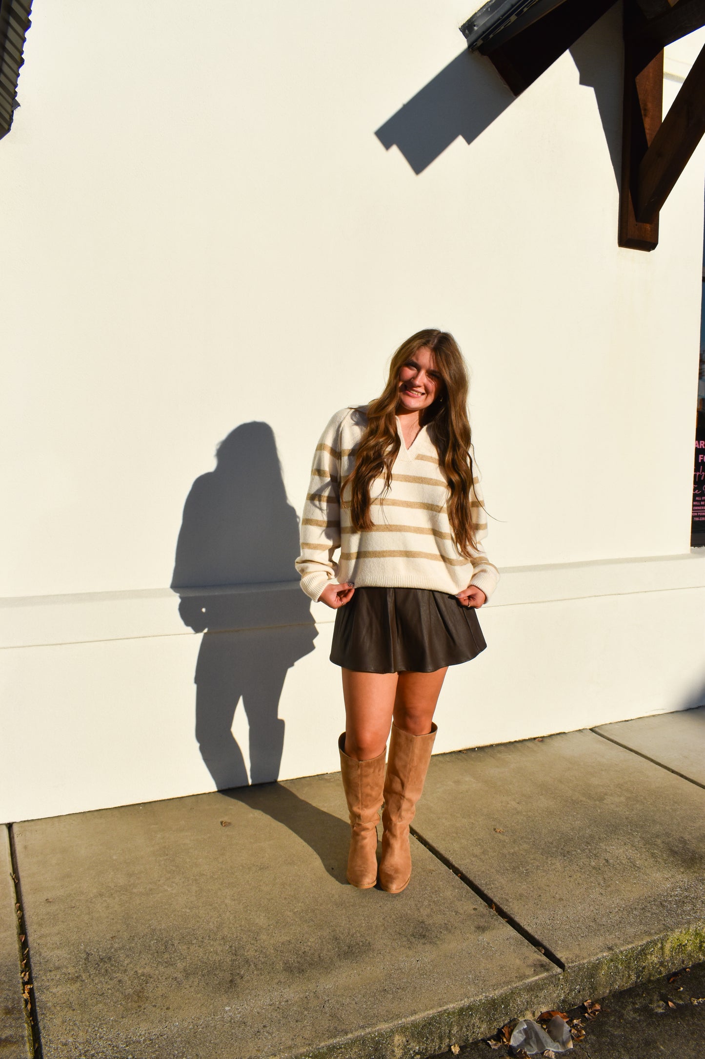 Cozy Classic Stripe Sweater