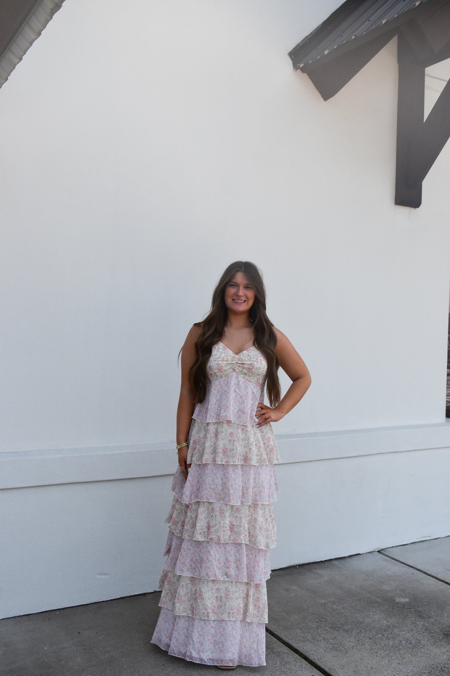 Amelia Romantic Tiered Maxi Dress