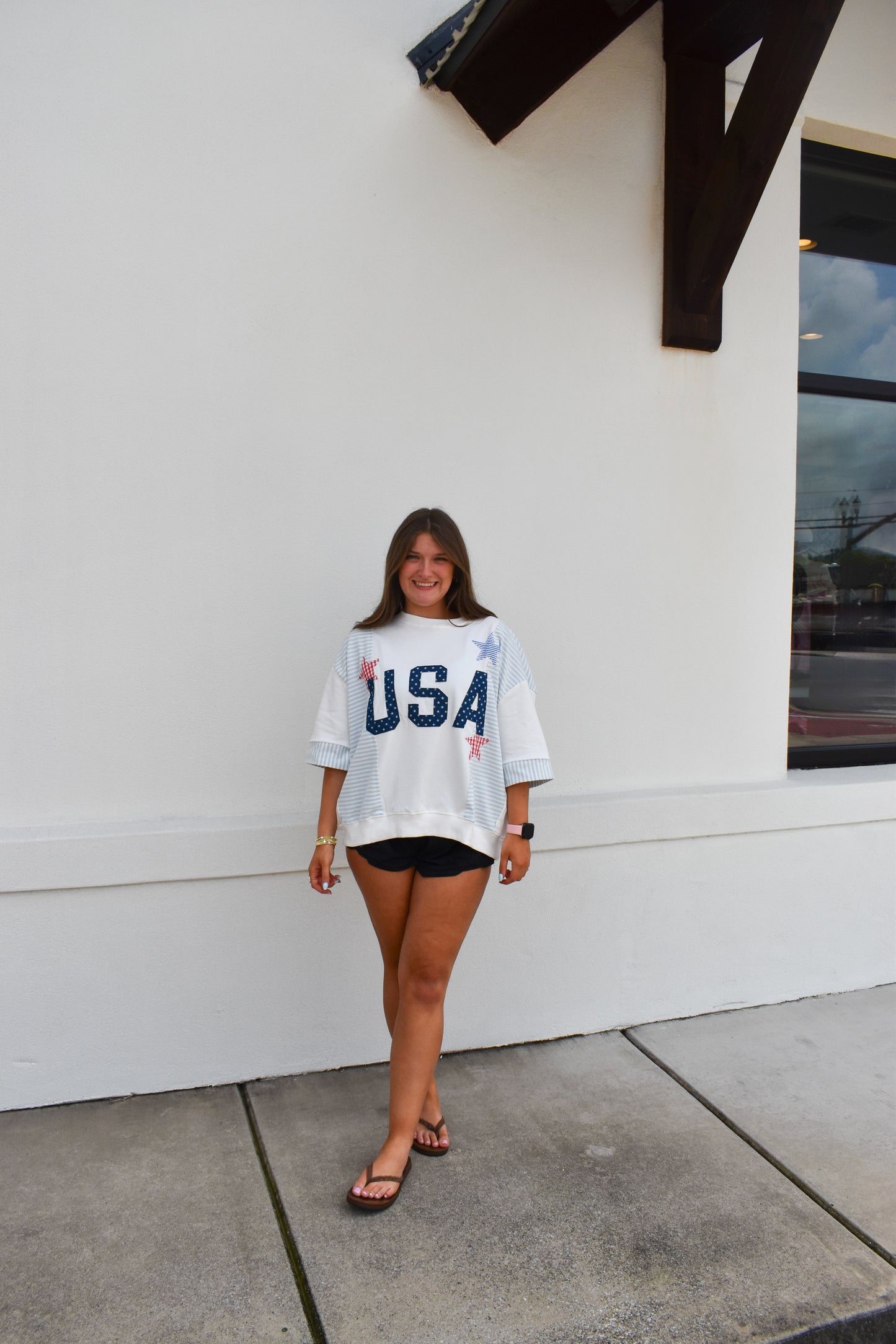 American Honey Patchwork Top