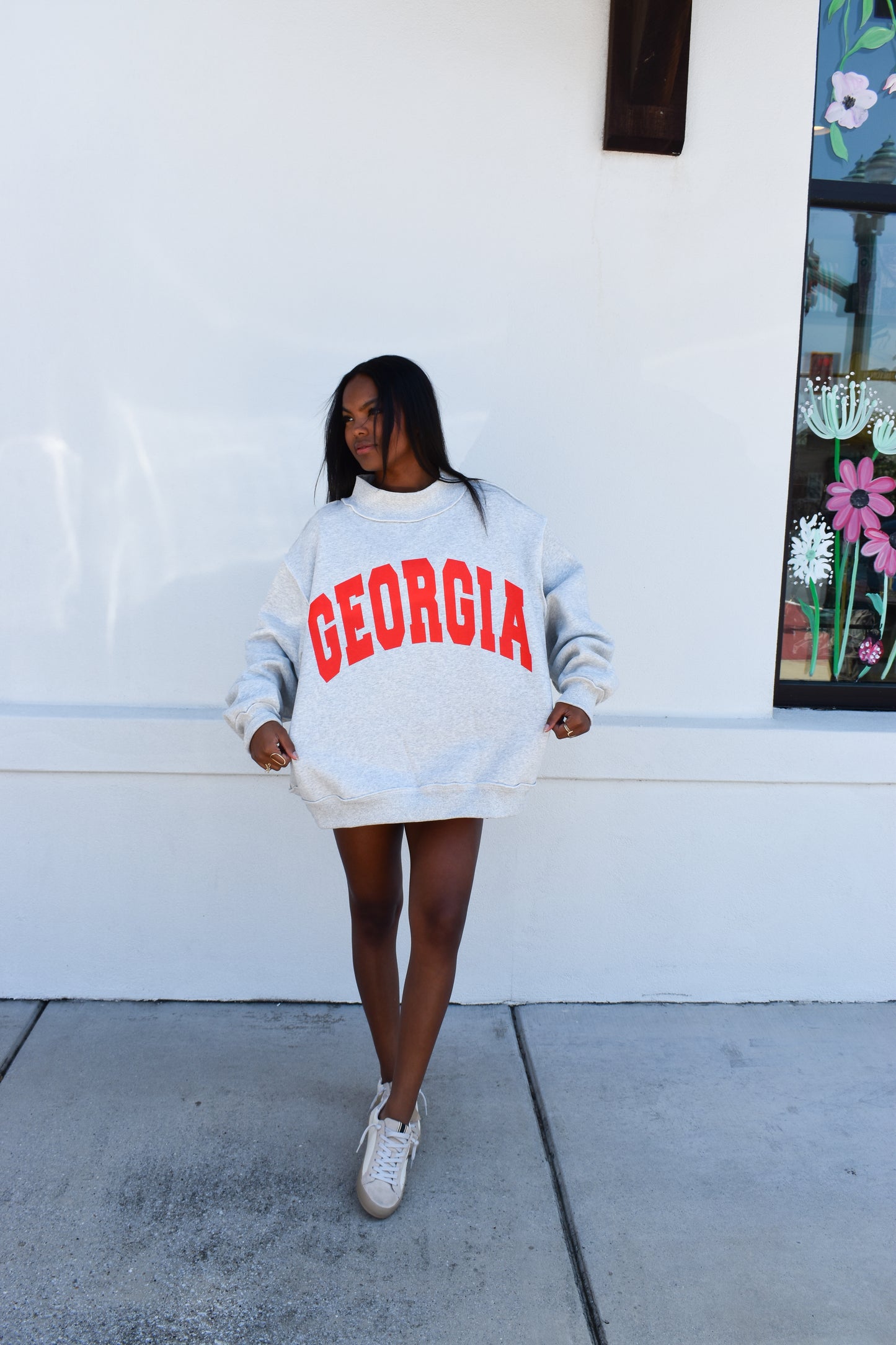 Georgia Reversible Mockneck