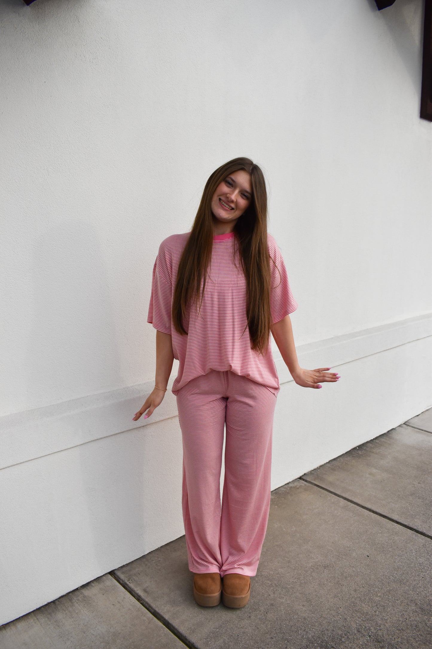 Bubblegum Stripe Pants