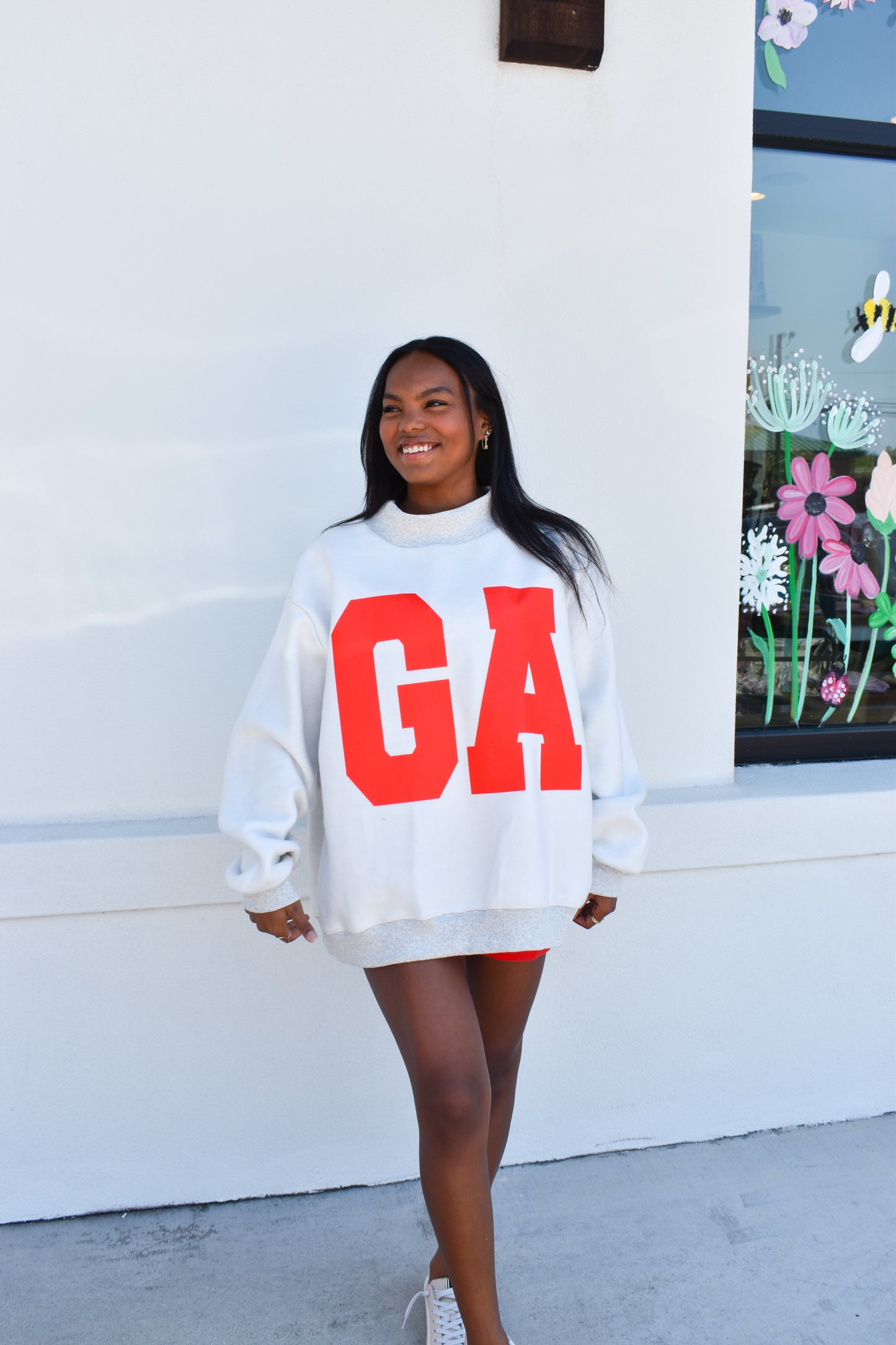 Georgia Reversible Mockneck