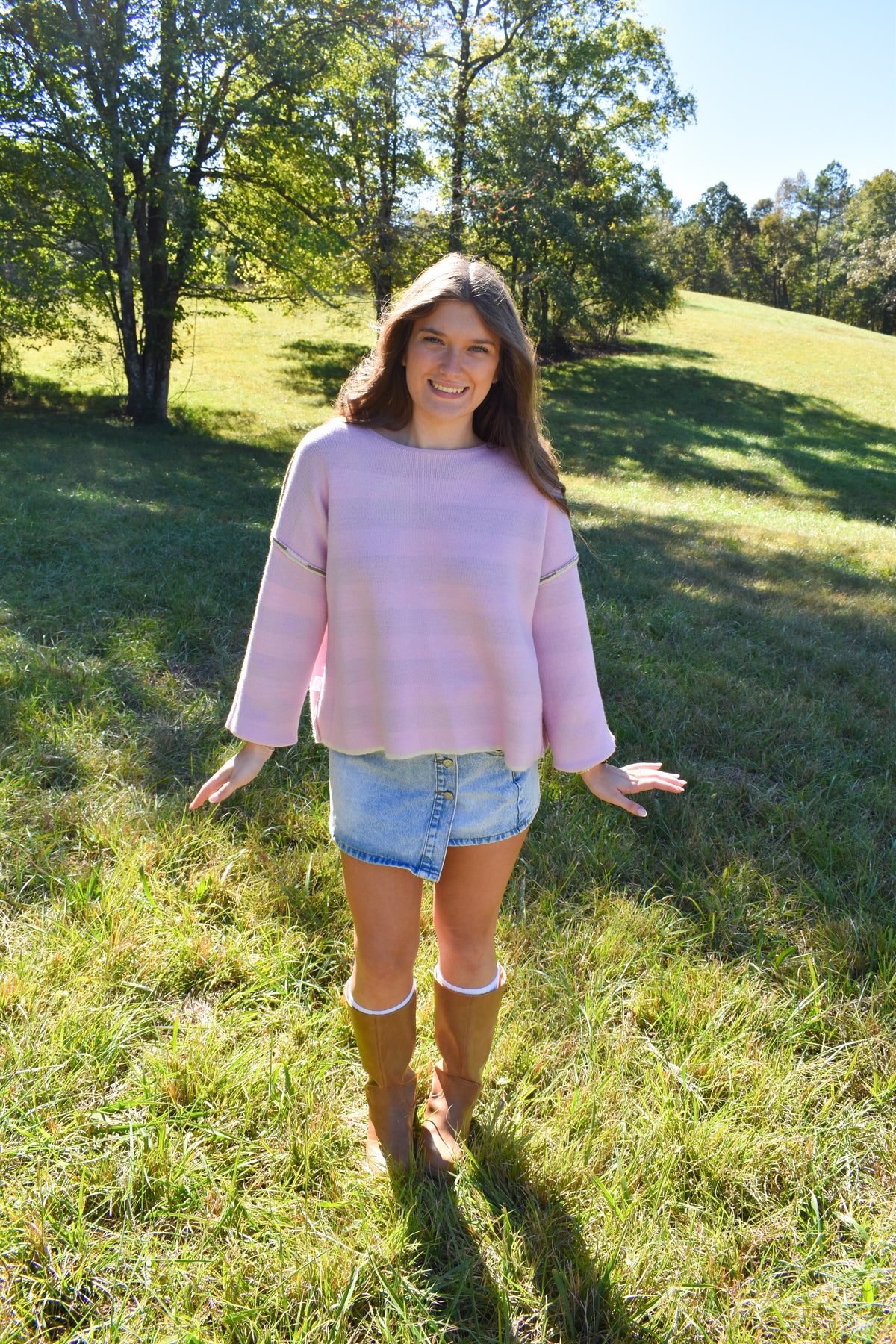 The Olive & Blush Reversible Sweater