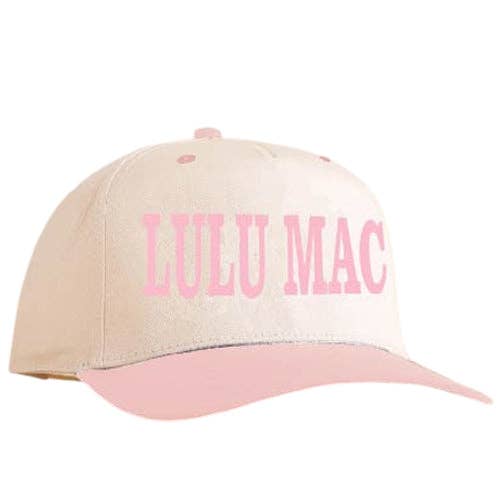 Lulu Mac Cap: Light Pink