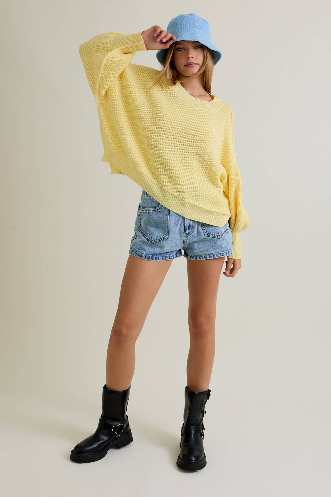 Sally Yellow Sweater