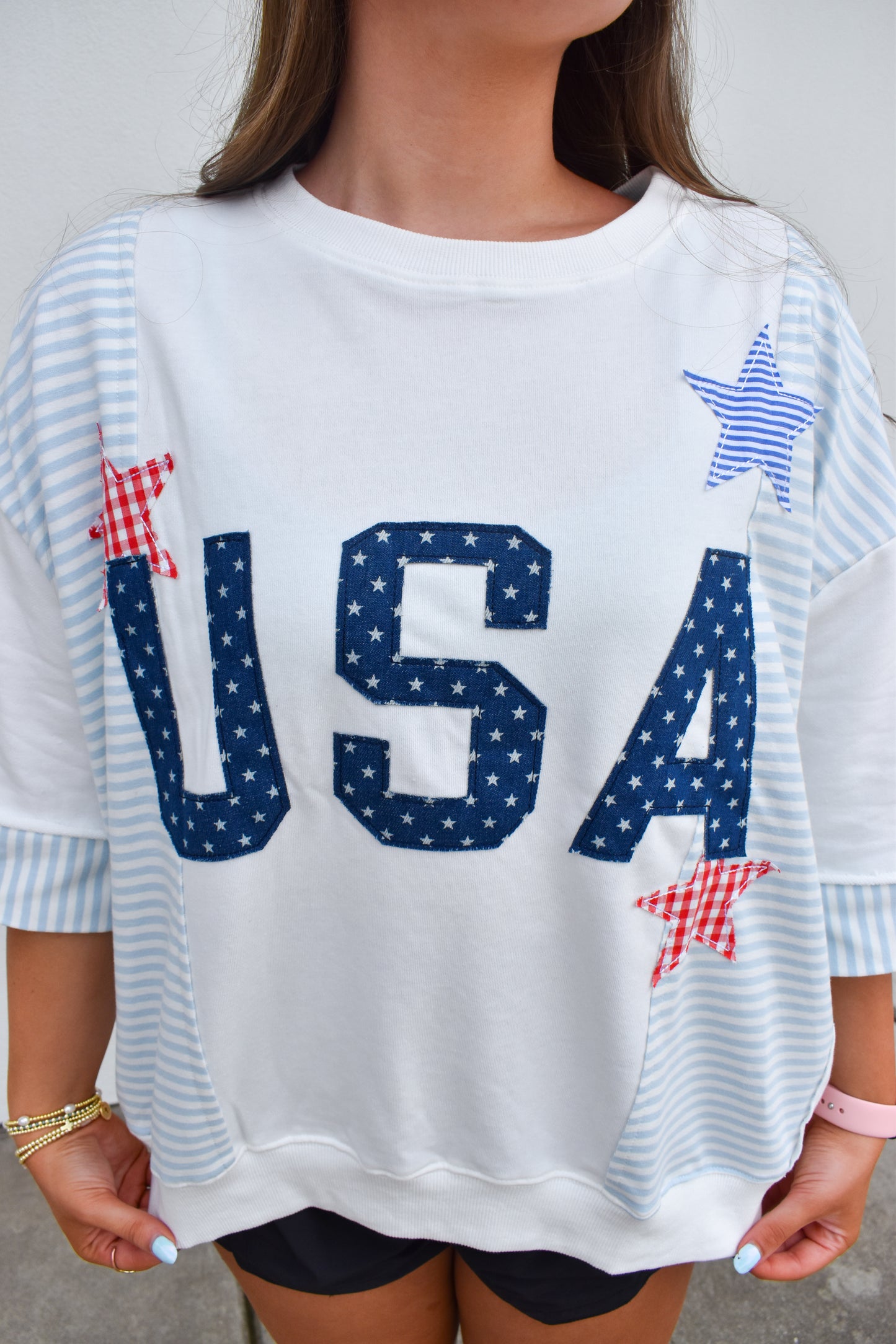 American Honey Patchwork Top