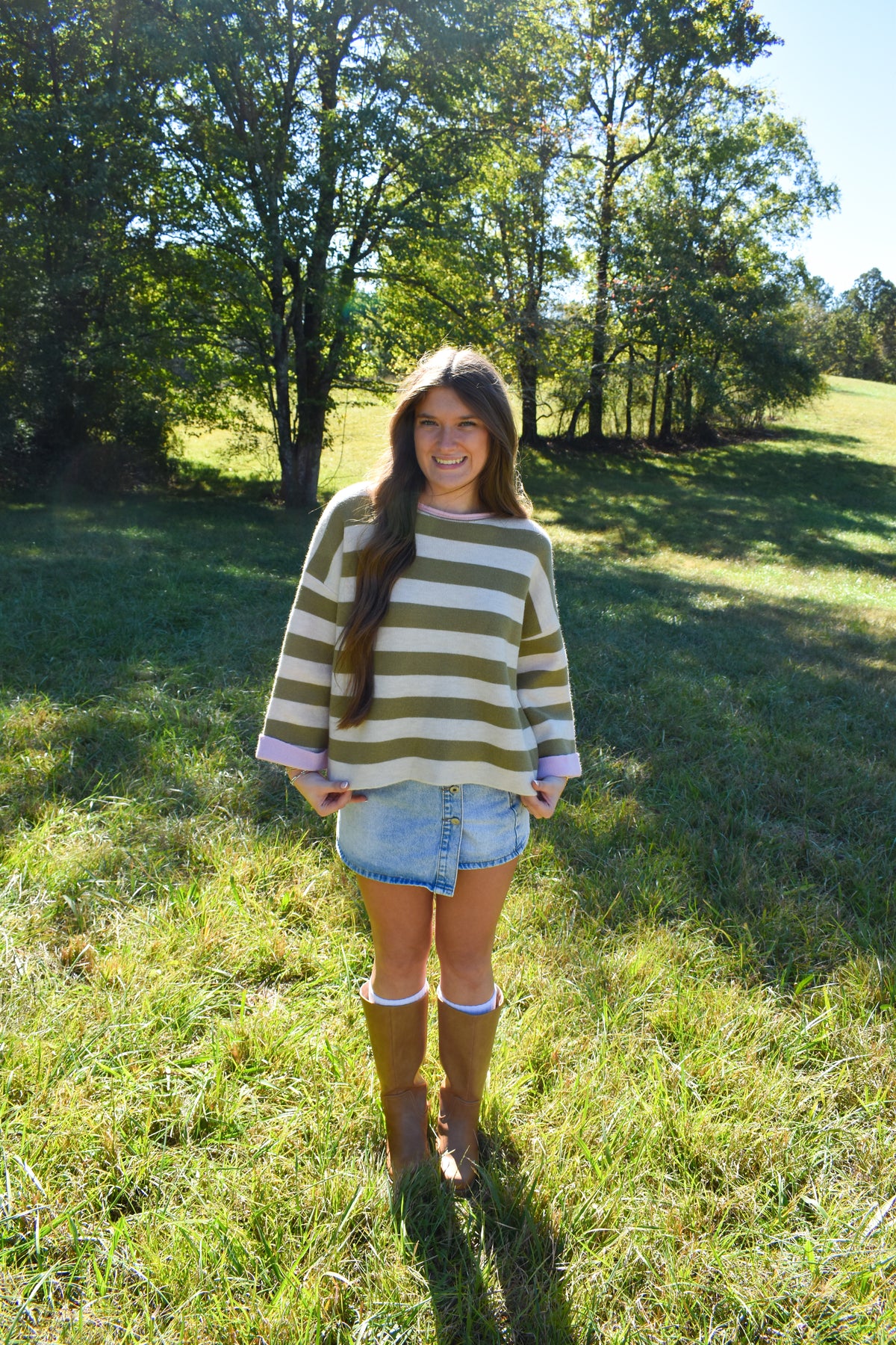 The Olive & Blush Reversible Sweater