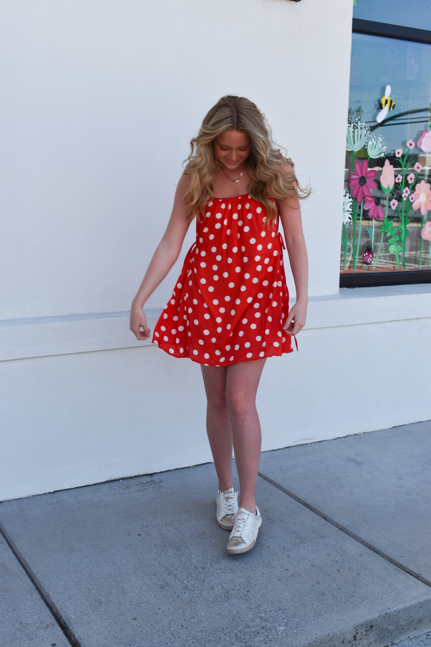 Dot Cami Mini Dress