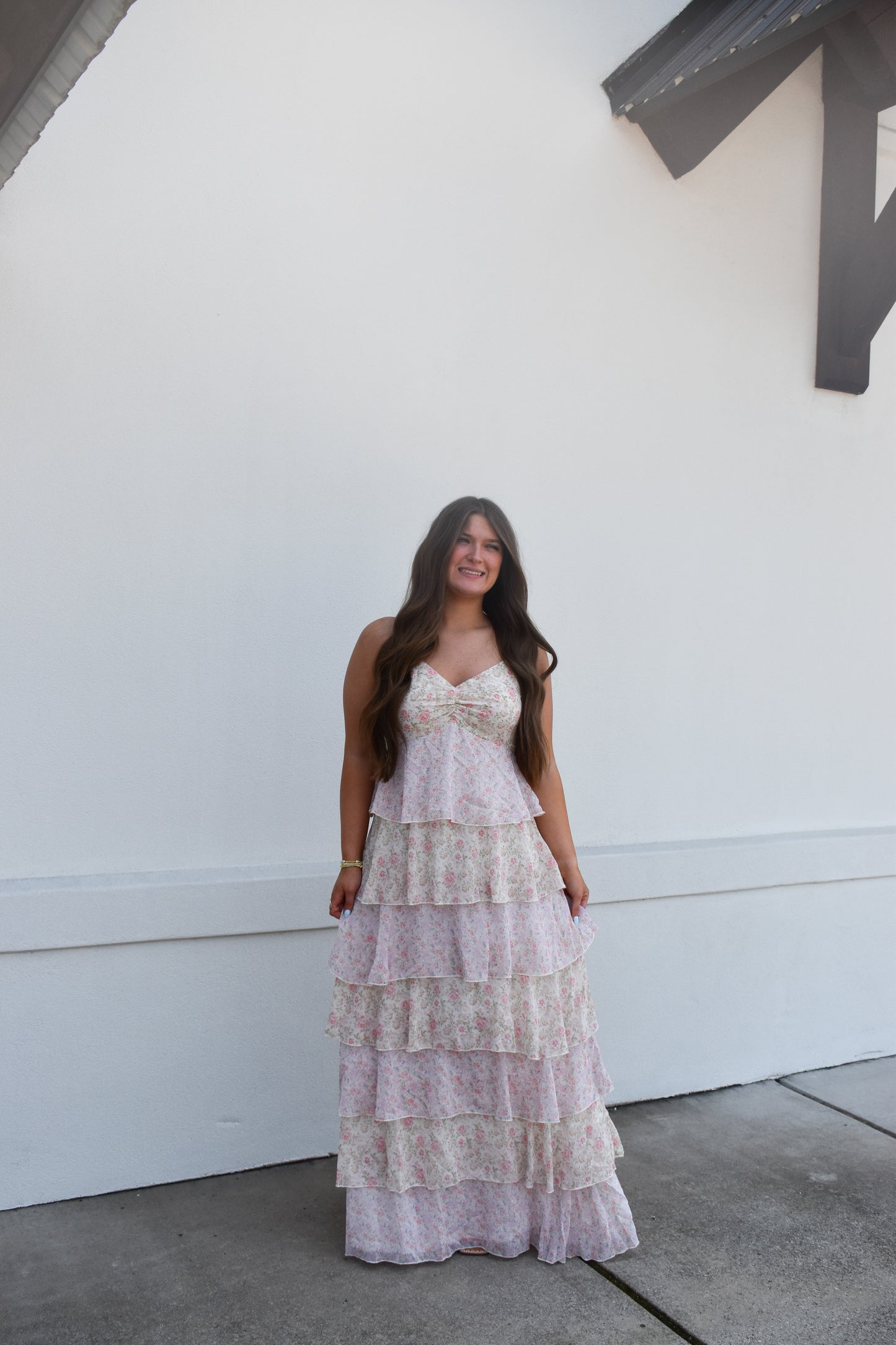 Amelia Romantic Tiered Maxi Dress