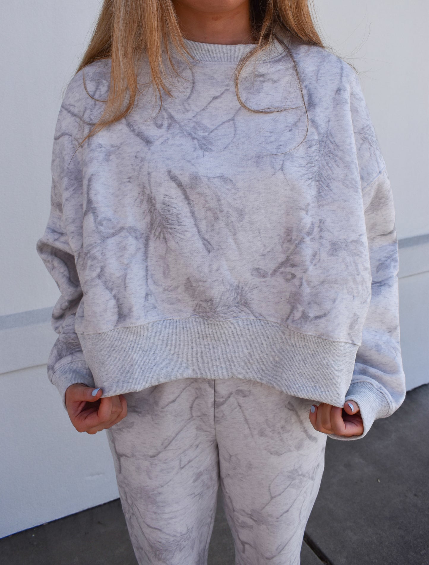 Grey Camo Sweatshirt