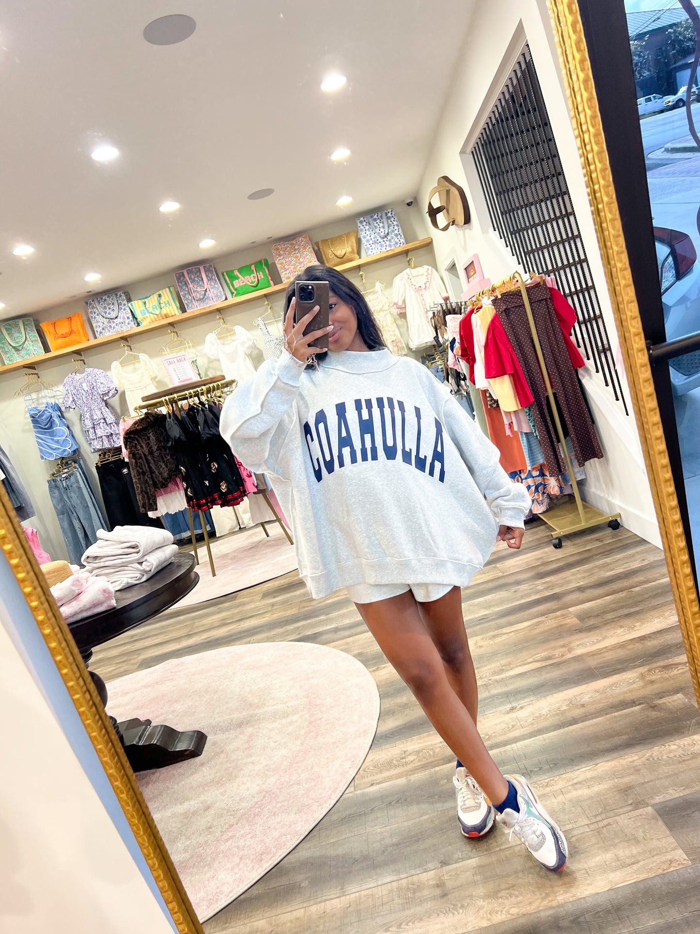 *PREORDER "Coahulla" & "Colts" Reversible Mockneck