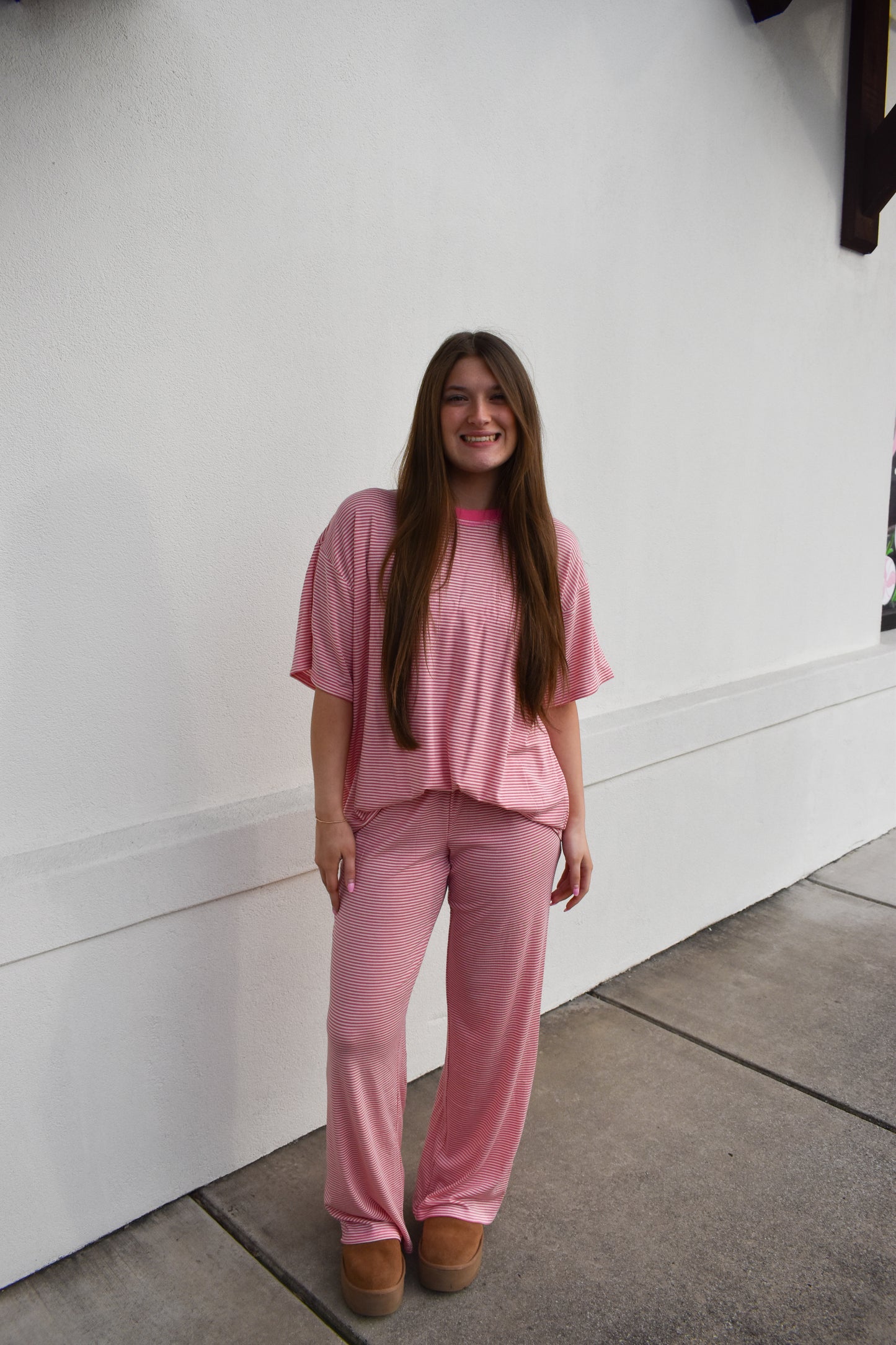 Bubblegum Stripe Pants