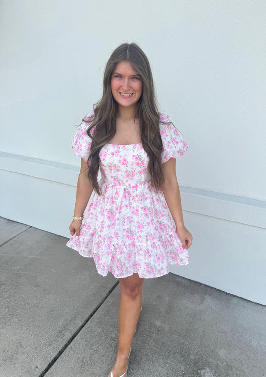 Jess Floral Mini Dress