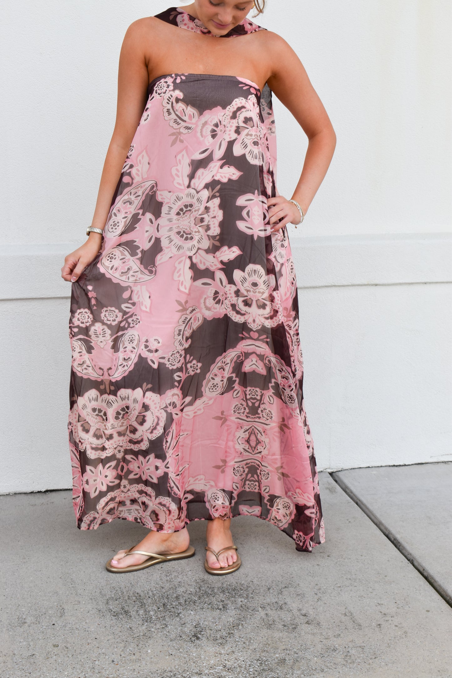 The Rosalie Floral Maxi Dress