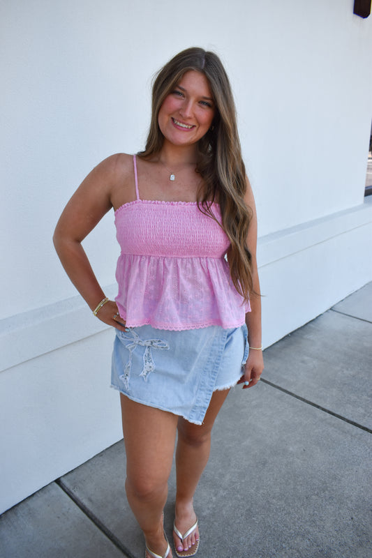 Sara Babydoll Top