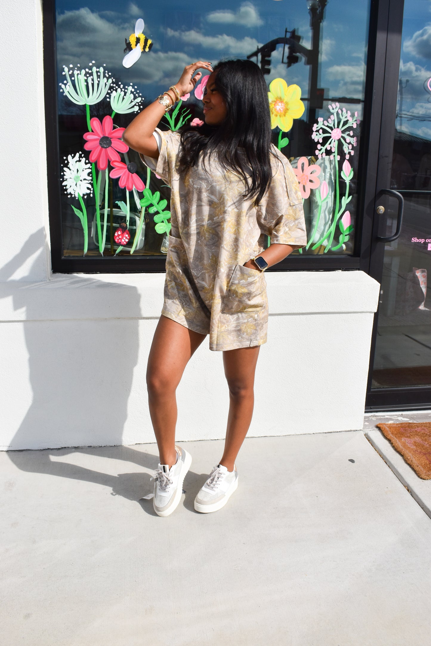 Camo Casual Romper