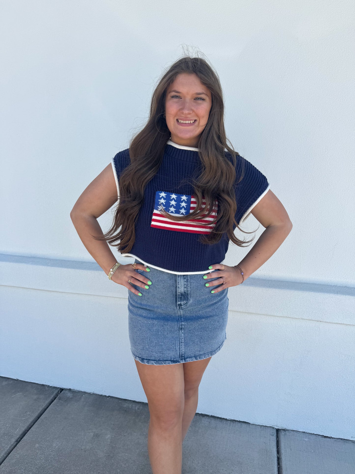 Kayli's Denim Skirt