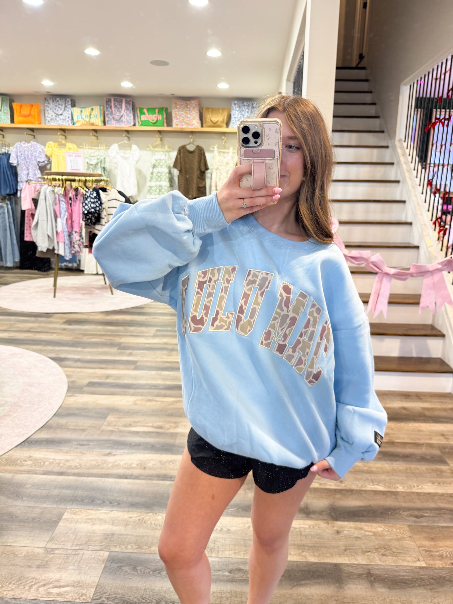 Lulu Mac Camo: Light Blue