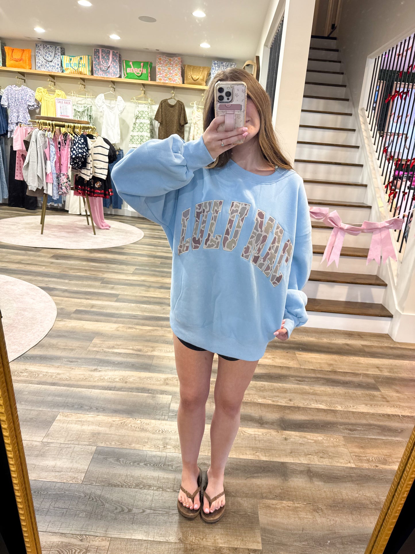 Lulu Mac Camo: Light Blue